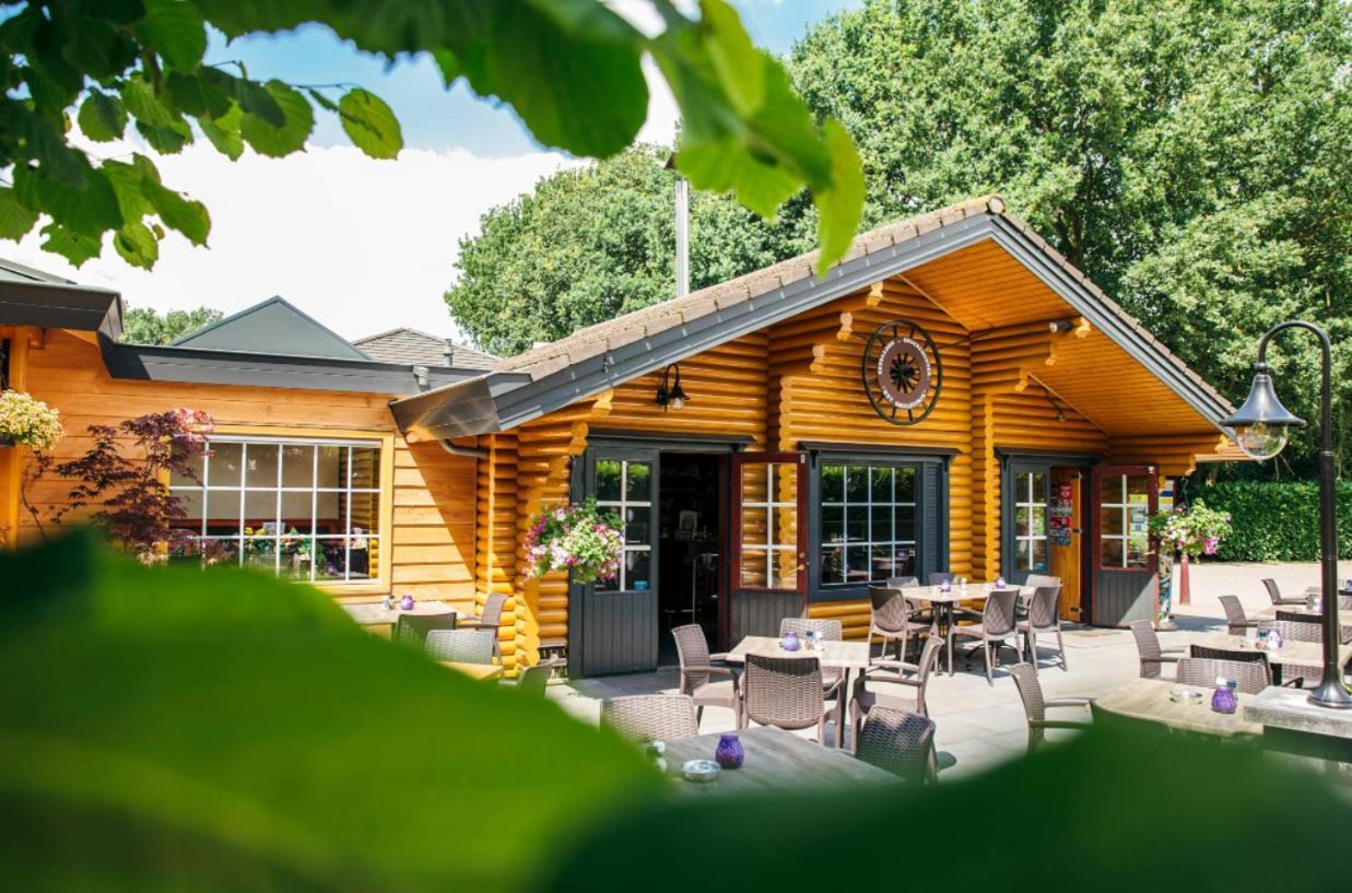 Een Gezellige Chalet Met Zonnige Buitenruimte Op De Veluwe! Villa Putten Eksteriør billede